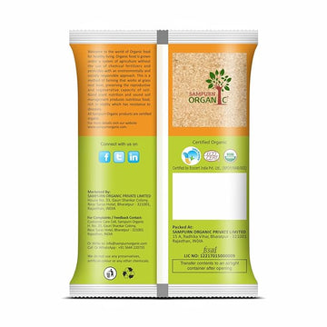 Sampurn Organic Sugar White 800 Gms (2 Pack of 400 Gms Each)