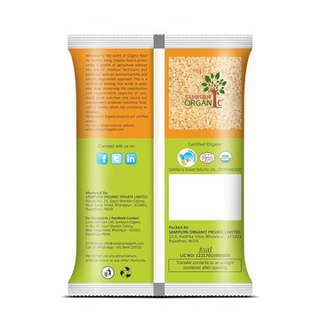 Sampurn Organic Barley Dalia (Pack of 400X2) 800 Gm