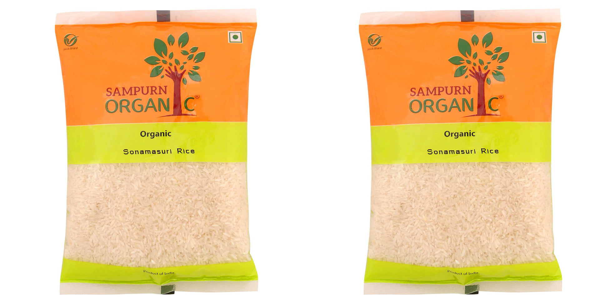 Sampurn Organic Sonamasuri  Rice, Rice, Sona Masuri Rice
