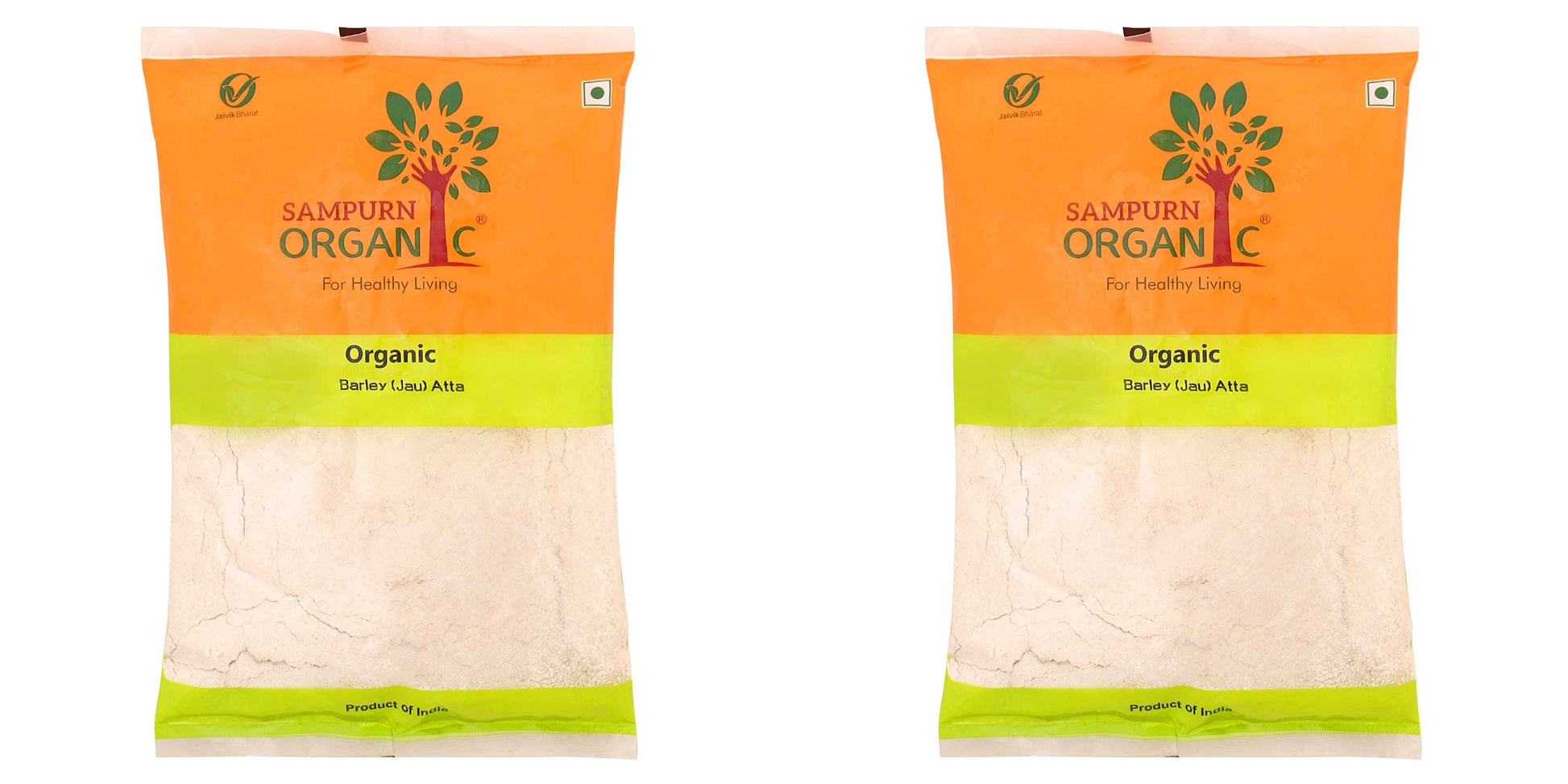 Sampurn Organic Barley (Jau) Atta, Jau Atta,