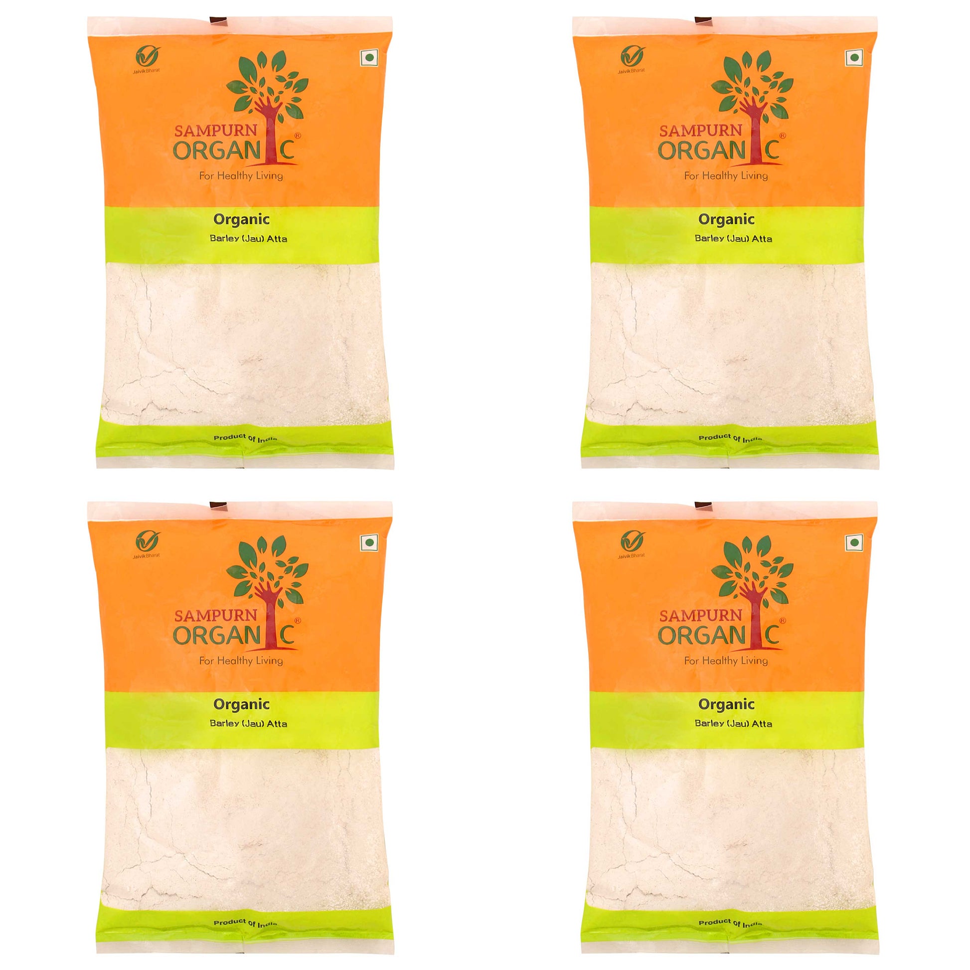 Sampurn Organic Barley (Jau) Atta, Jau Atta,