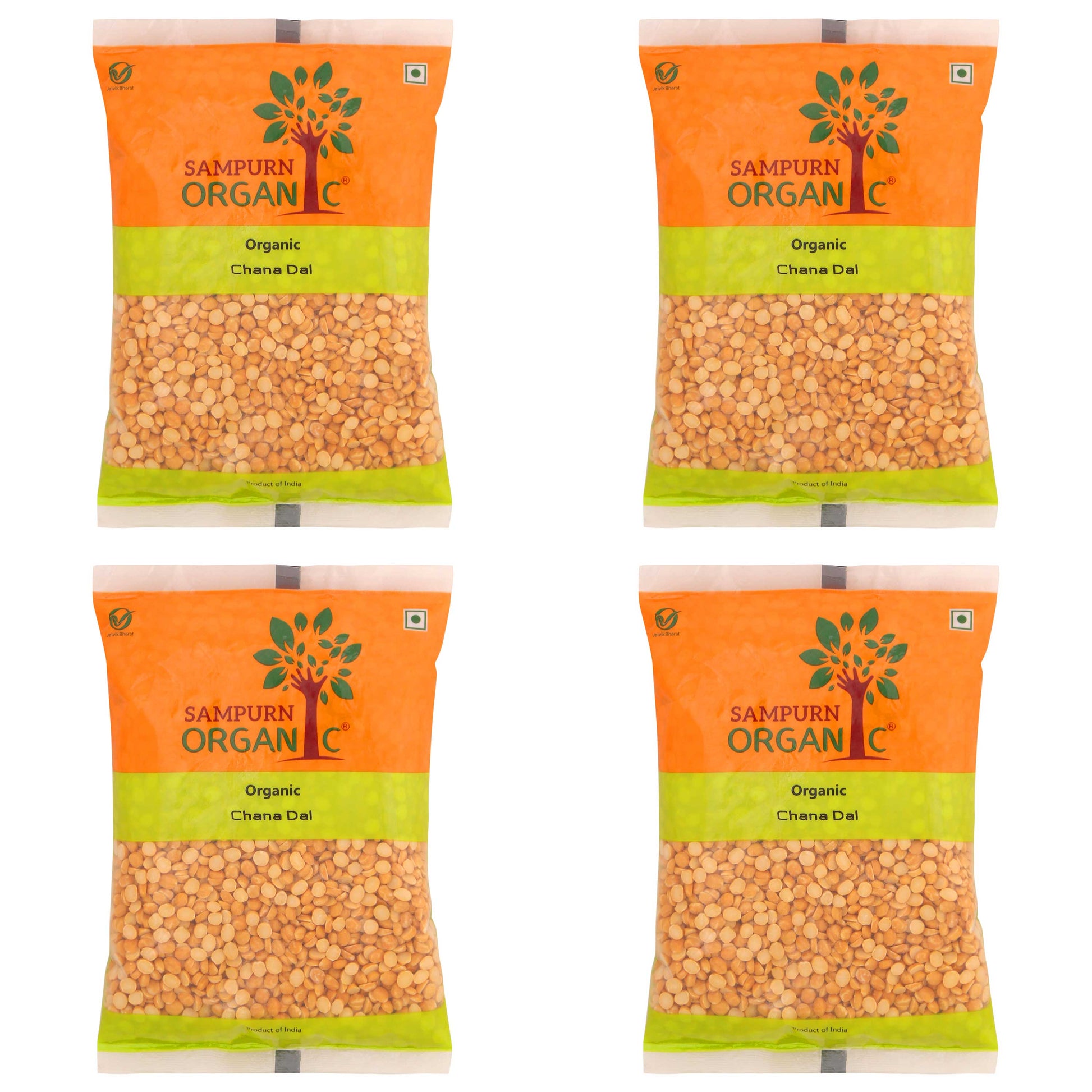 Sampurn Organic Chana dal namkeen 500 gm 1 kg combo pack yellow roasted daal chhole channa pulses dal500g chickpeas lentils peas curry nutrition recipe split bengal gram whole flour pulses ogranic