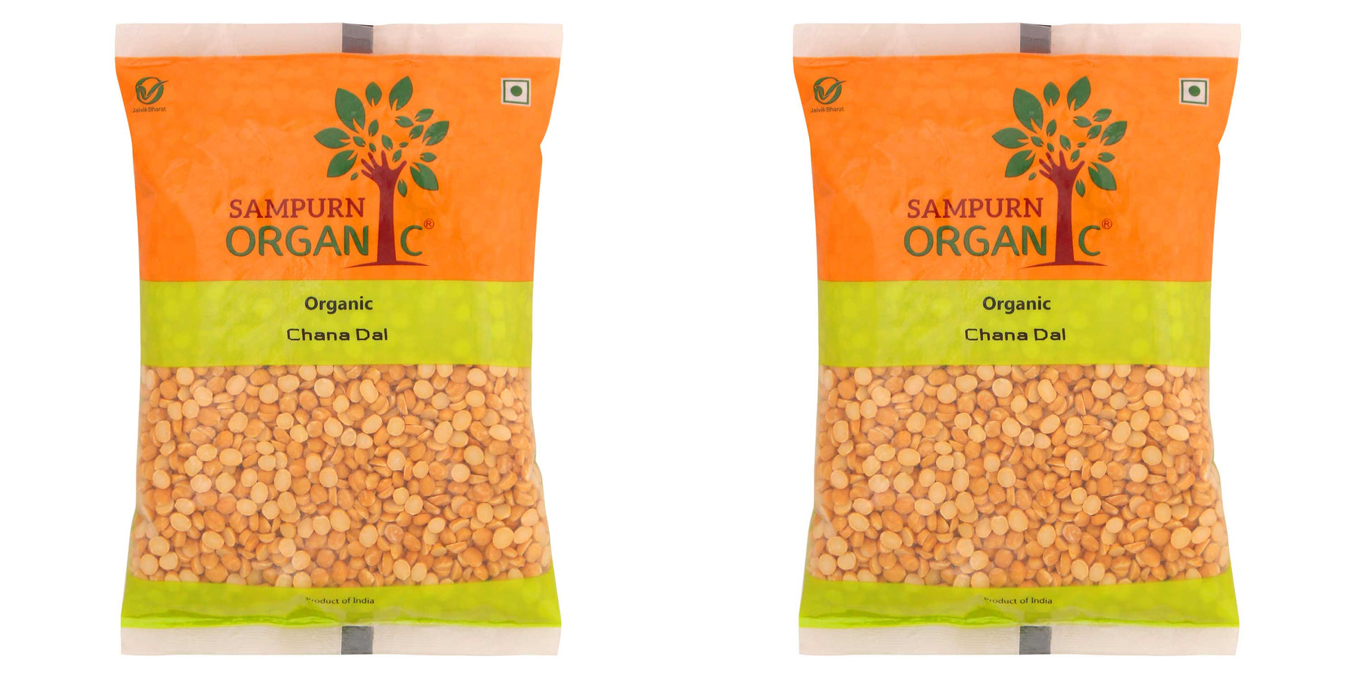 Sampurn Organic Chana dal namkeen 500 gm 1 kg combo pack yellow roasted daal chhole channa pulses dal500g chickpeas lentils peas curry nutrition recipe split bengal gram whole flour pulses ogranic