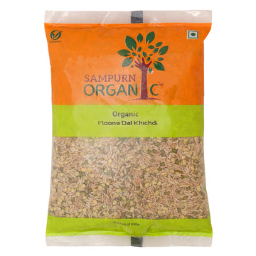 Sampurn organic moong dal khichdi . Moong Dal Khichdi