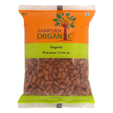 Sampurn Organic Rajma Chitra,Organic rajma chitra, a legume native to the kashmir region and used in traditional indian cuisine, offers a subtle, distinctive flavor, and can be used to prepare the delicious classic indian comfort food dish, rajma.