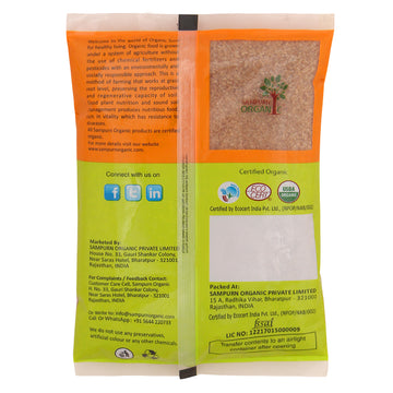 Sampurn Organic Sugar  Brown , Brown Sugar,Sampurn Organic Brown Sugar cubes powder 500gm 5kg combo pack 1kg suger for baking weight loss cakes fresh sugars for cooking pure hygienic chemical free pouch sweeteners