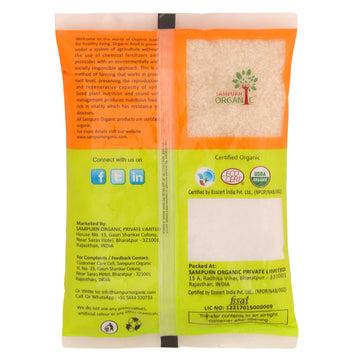 sugars and sweeteners,   Sampurn Organic Sugar  White