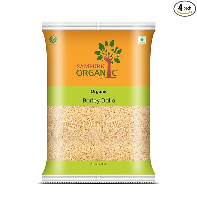 Sampurn Organic Barley Dalia (Pack of 400X2) 800 Gm