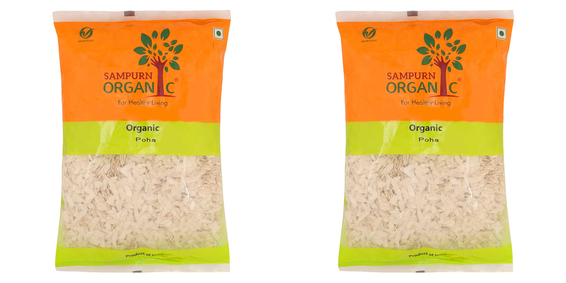 Sampurn organic beaten rice organic Poha