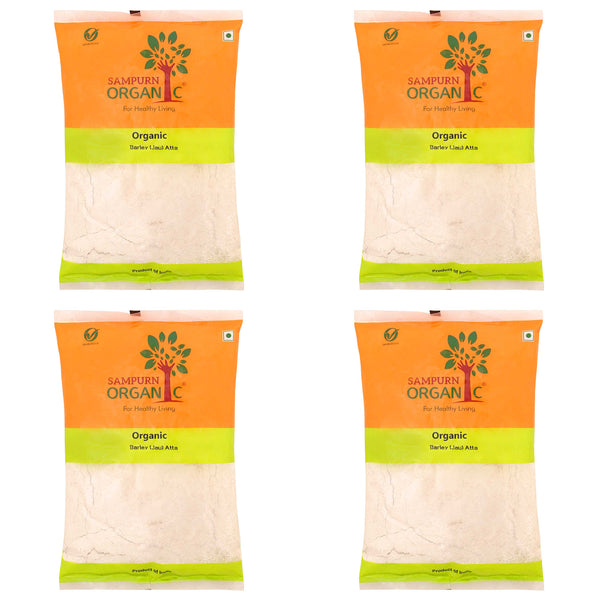Sampurn Organic Barley (Jau) Atta, Jau Atta, 