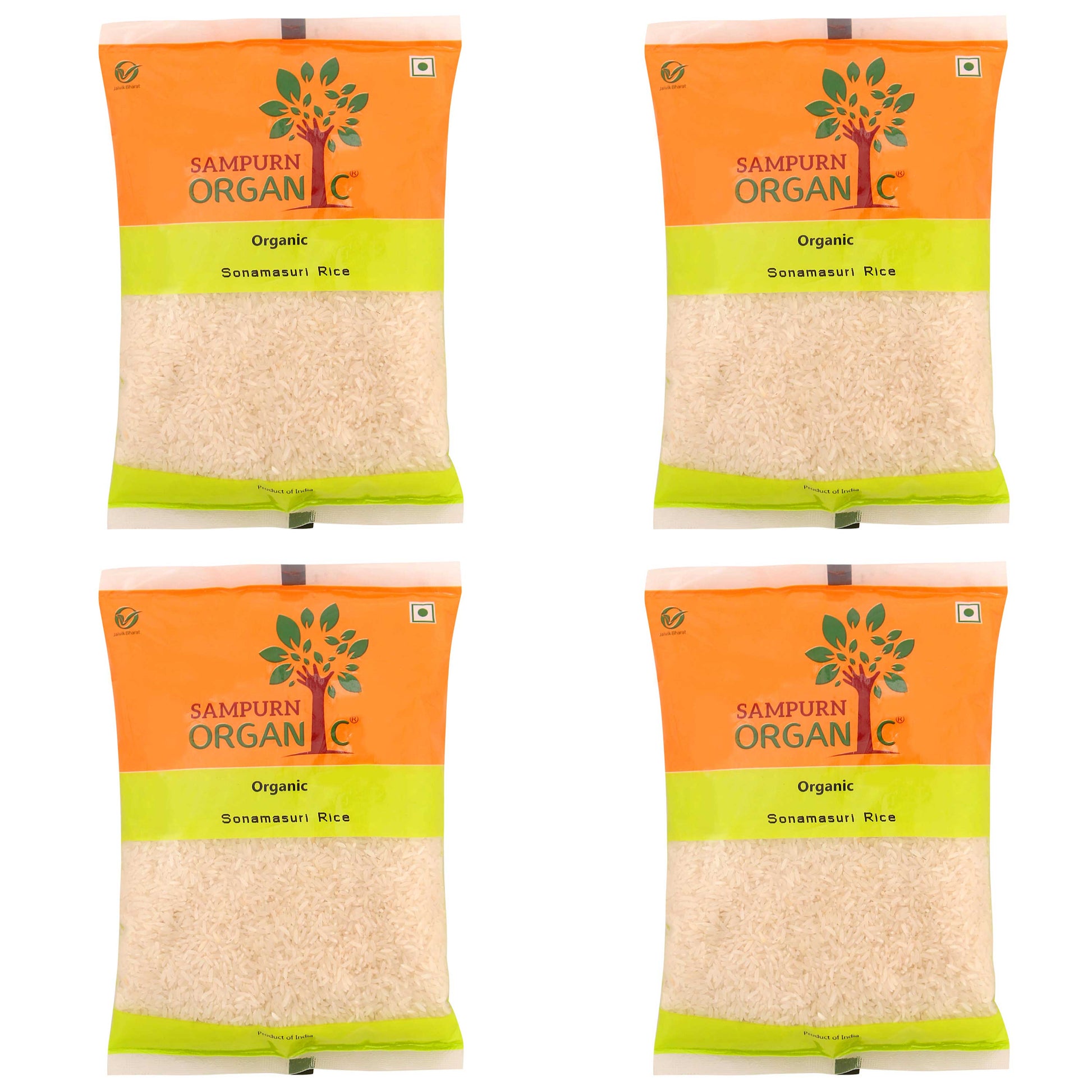 Sampurn Organic Sonamasuri  Rice, Rice, Sona Masuri Rice