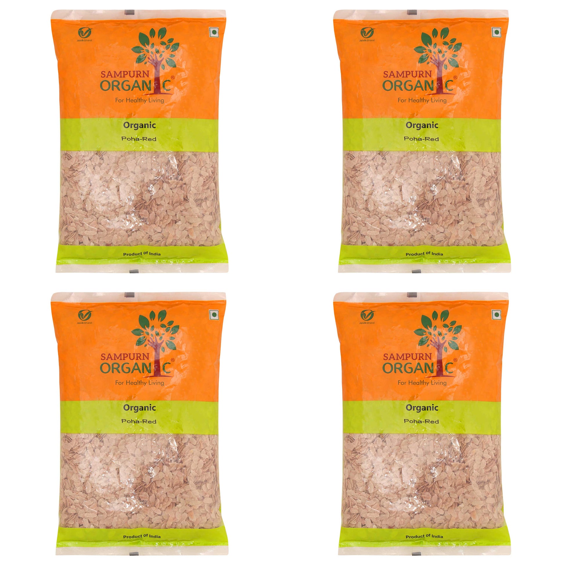 Sampurn Organic Poha Red