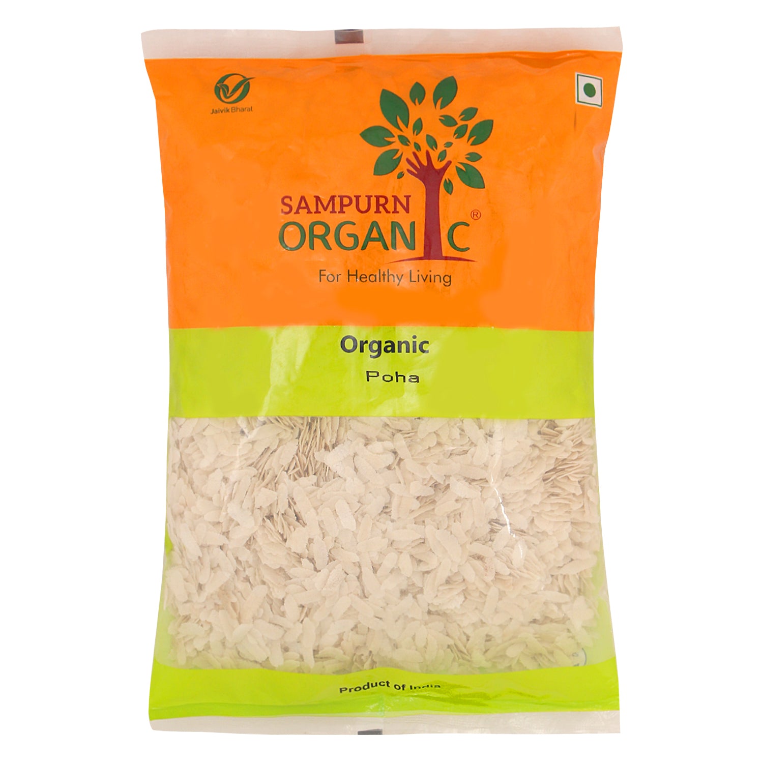 Sampurn organic beaten rice organic Poha