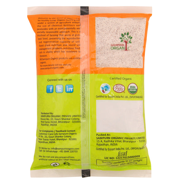 Sampurn Organic Ragi Flour Atta. Ragi Atta, Organic Ragi Flour is one of the most adaptable gluten-free atta
