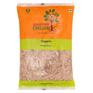 Sampurn Organic Poha- Red 500 g