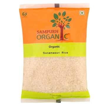 Sampurn Organic Sonamasuri  Rice 500 g